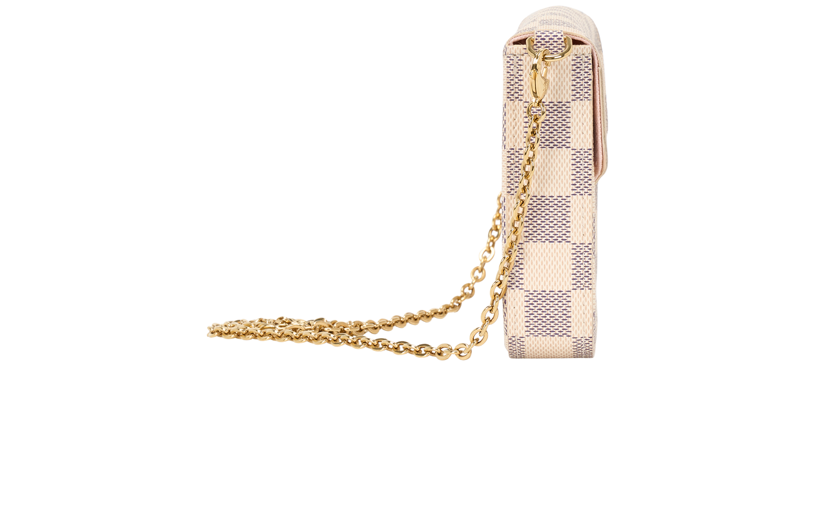 Félicie Pochette, &pound;750, Handbags, White, Canvas, Side view